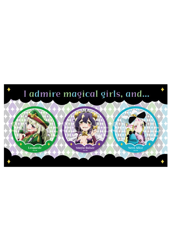 Gushing Over Magical Girls KADOKAWA Can Badge Set