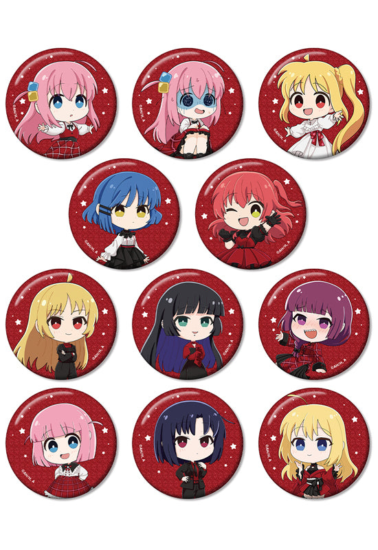 Bocchi the Rock! armabianca Trading Chibi Chara Red Dress Ver. Glitter Can Badge