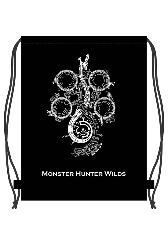 MONSTER HUNTER WILDS CAPCOM Knapsack Title Logo Symbol