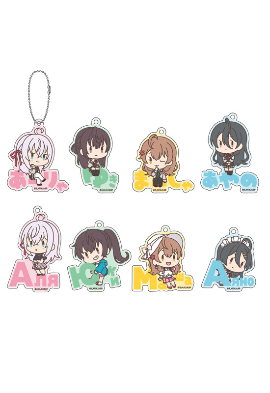 Alya Sometimes Hides Her Feelings in Russian XEBEC Onamae Pitanko Acrylic Key Chain