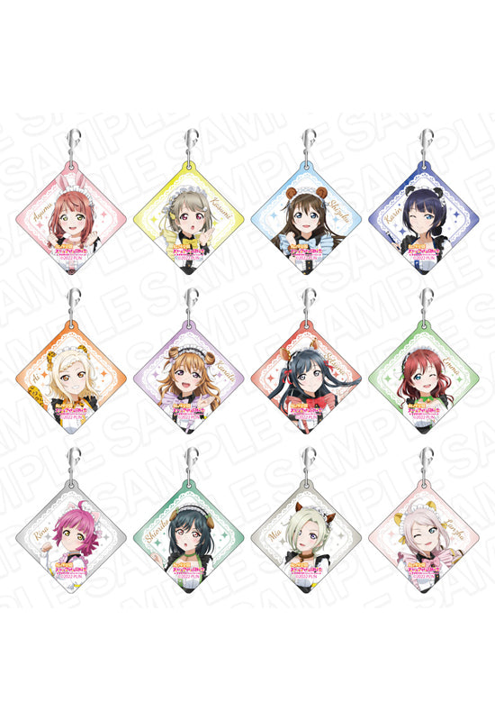 Love Live! Nijigasaki Academy School Idol Club Contents Seed Acrylic Charm Strap Animal Maid Ver.