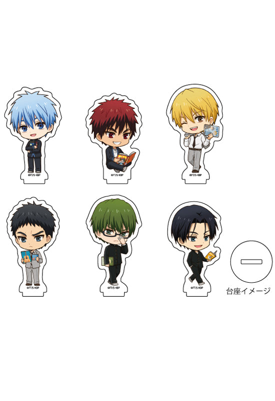 Kuroko's Basketball A3 Acrylic Petit Stand 15 Reading Ver. (Mini Character Illustration)