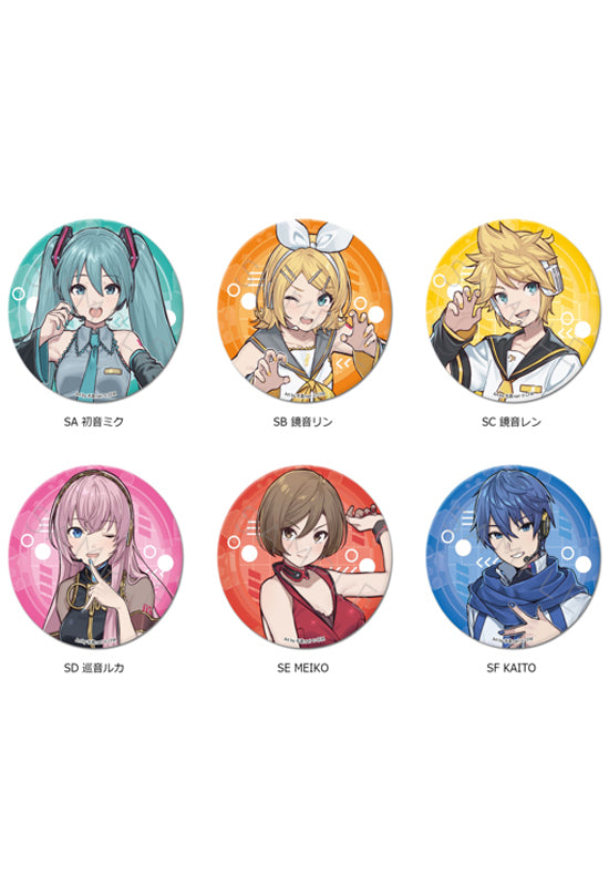 Hatsune Miku & Piapro Characters Sync Innovation Round Can Badge (76mm)