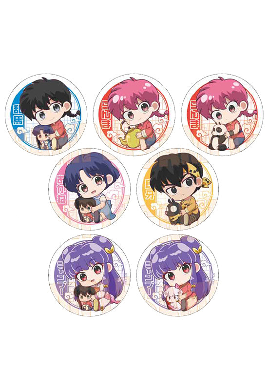 Ranma 1/2 Bell House GyuGyutto Trading Can Badge