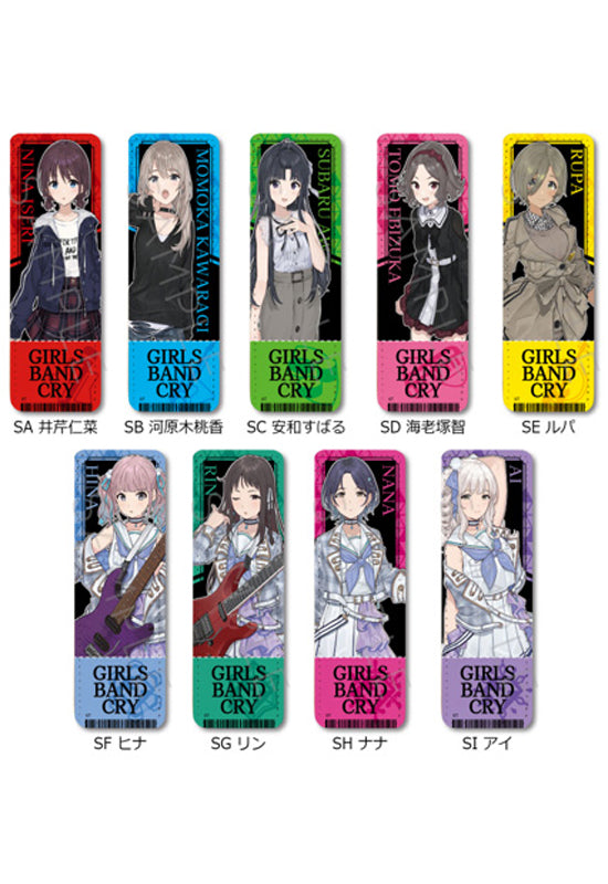 Girls Band Cry Sync Innovation Vol. 2 Leather Badge (Long)