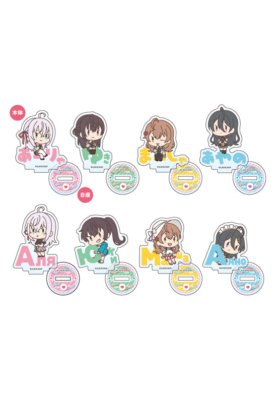 Alya Sometimes Hides Her Feelings in Russian XEBEC Onamae Pitanko Mini Acrylic Stand