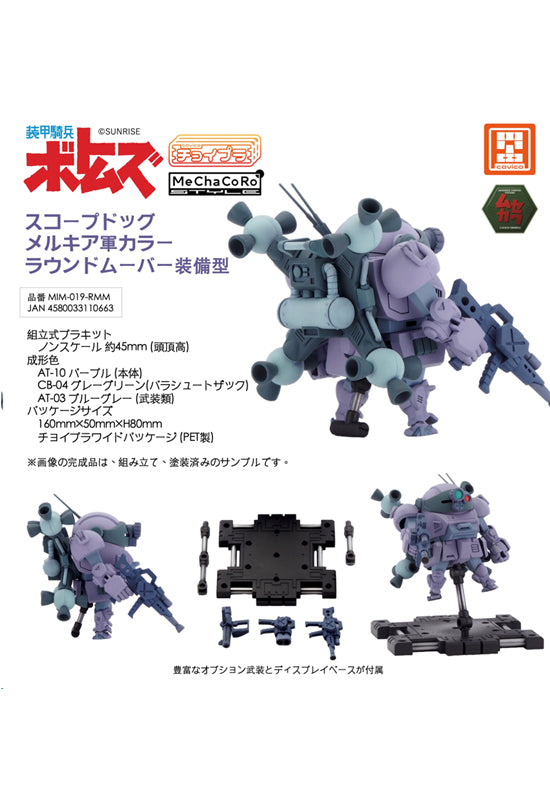 Armored Trooper Votoms cavico models Choipla Series No. 023 Scopedog Round Mover Equipped Melquiya Army Color