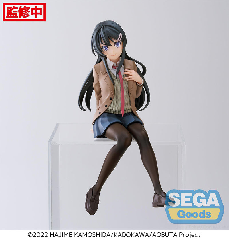 Rascal Does Not Dream of a Knapsack Kid SEGA PM Perching Figure Mai Sakurajima