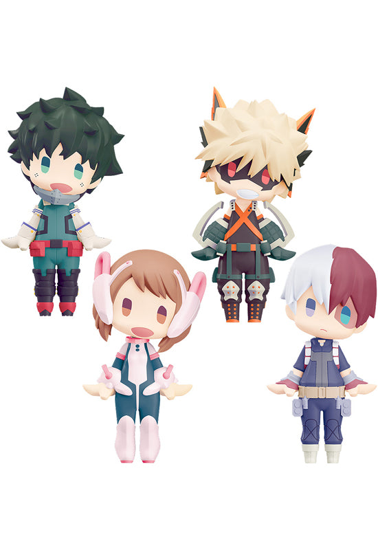 My Hero Academia TAKARA TOMY HELLO! GOOD SMILE Izuku Midoriya/Katsuki Bakugo/Ochaco Uraraka/Shoto Todoroki Set