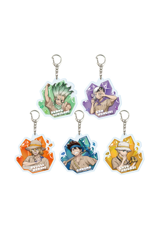 Dr. Stone A3 Acrylic Key Chain 09 Explorer Ver. (Original Illustration)