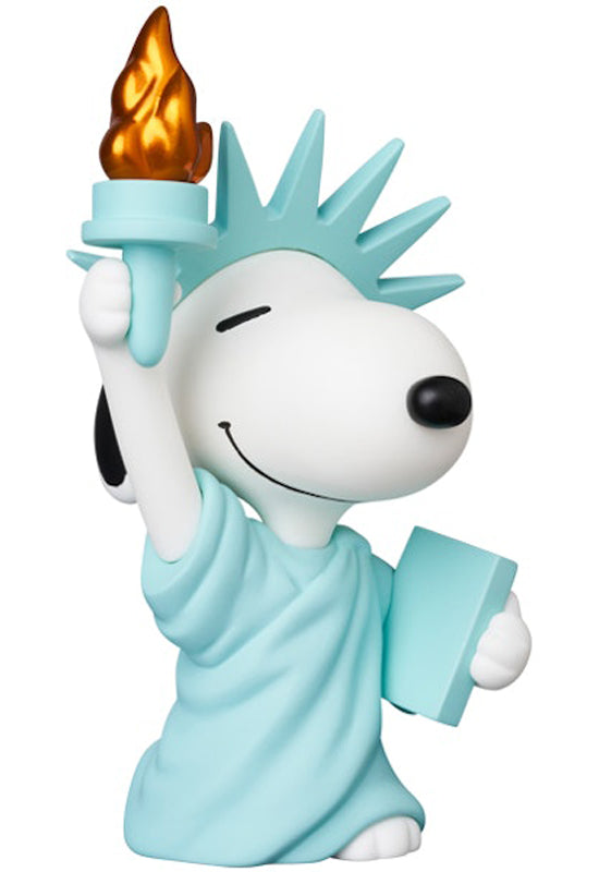 PEANUTS SERIES MEDICOM TOYS UDF 17: Statue of Liberty Snoopy