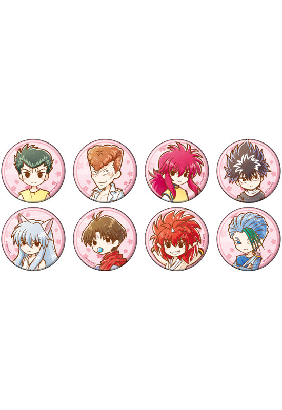 YuYu Hakusho A3 Can Badge 26 Hana yori Dango Ver. (Graff Art Illustration)