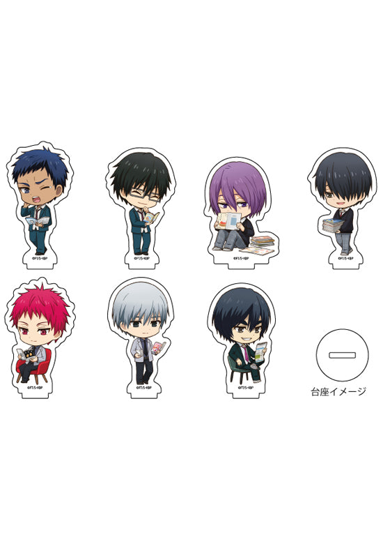 Kuroko's Basketball A3 Acrylic Petit Stand 16 Reading Ver. (Mini Character Illustration)