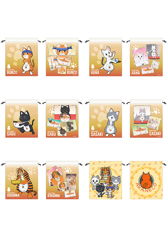 Ramen Akaneko 16 directions Ramen Akaneko Drawstring Pouch Bunzo/Hana/Sabu/Sasaki/Krishna/All Characters