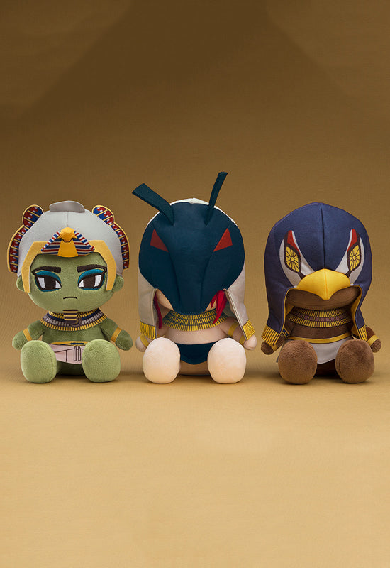 Ennead ORANGE ROUGE Plushie Seth/Horus/Osiris