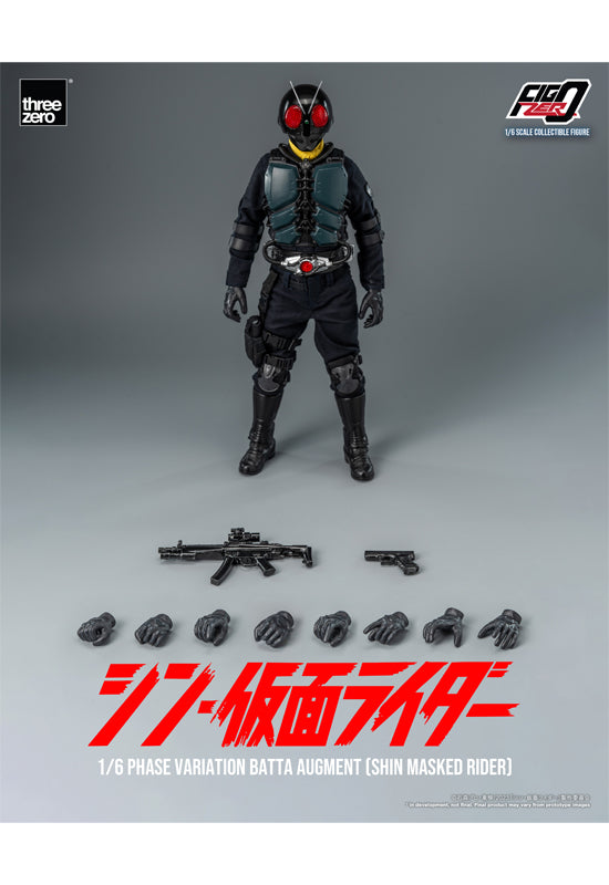 SHIN MASKED RIDER threezero FigZero 1/6 Phase Variation Batta Augment (SHIN MASKED RIDER)