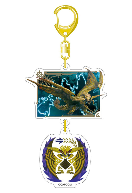 MONSTER HUNTER WILDS CAPCOM Acrylic Charm Rey Dau