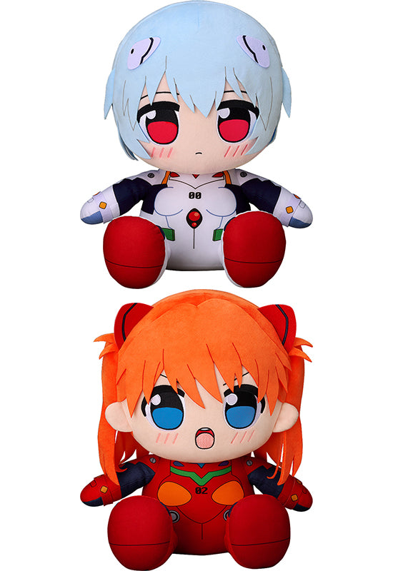 Evangelion: 2.0 You Can (Not) Advance Good Smile Company Kuripan Big 40cm Plushie Rei Ayanami/Asuka Shikinami Langley