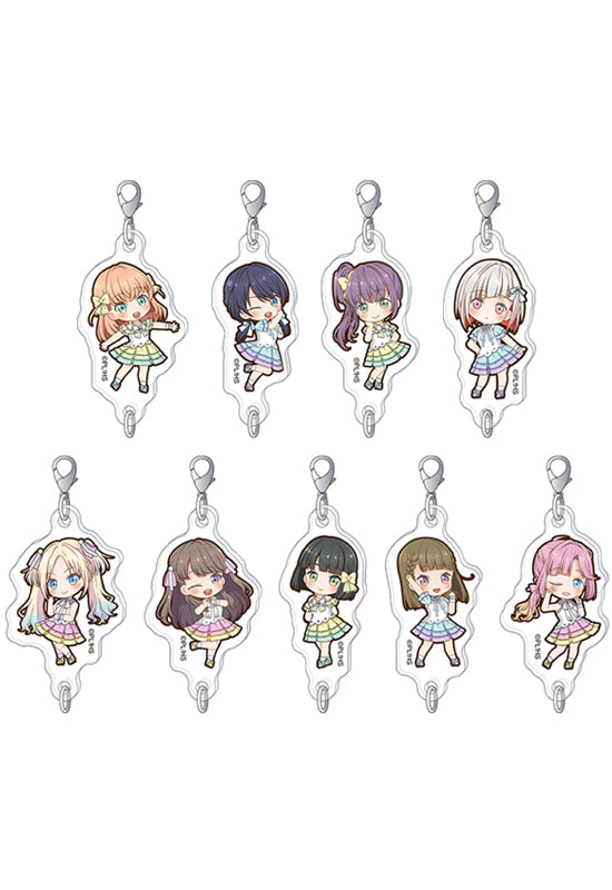 Love Live! Hasu no Sora Jogakuin School Idol Club Movic Tsunagaru Acrylic Charm Collection