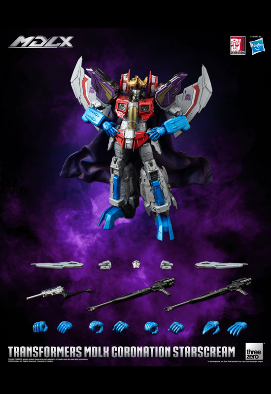 Transformers threezero MDLX Coronation Starscream