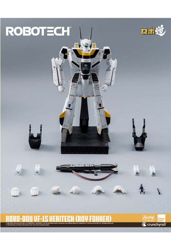 ROBOTECH threezero Corporation ROBO-DOU ROBOTECH VF‐1S Veritech (Roy Fokker)