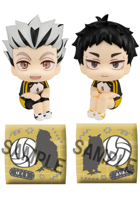 Haikyu!! MEGAHOUSE Lookup Kotaro Bokuto／Keiji Akaashi Uniform ver. Set 【with gift】