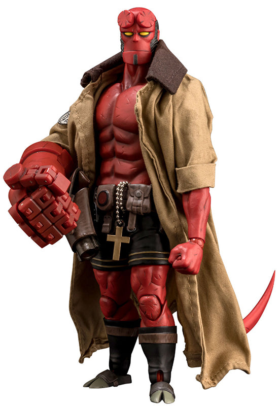 Hellboy 1000 Toys Hellboy 1/12 Scale Action Figure 30th Anniversary Edition