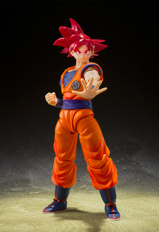 Dragon Ball Super Bandai S.H.Figuarts Super Saiyan God Son Gokou -Saiyan God of Virute- (Resale)