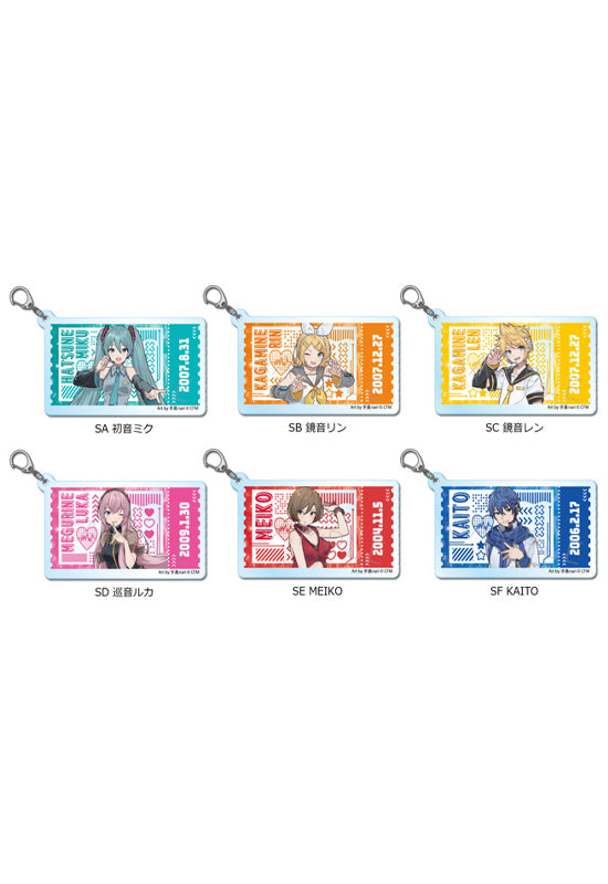 Hatsune Miku & Piapro Characters Sync Innovation Acrylic Key Chain