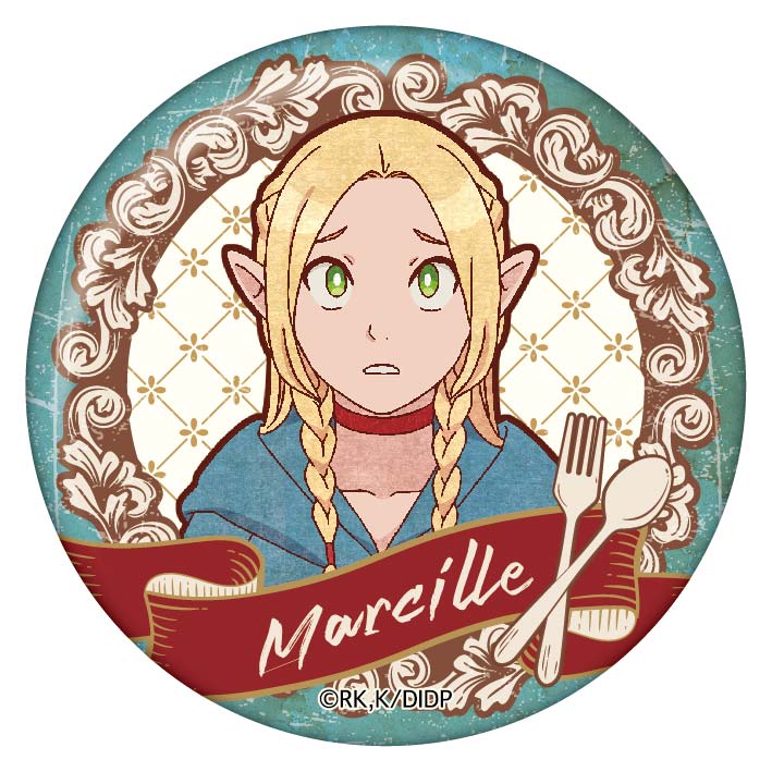 Delicious in Dungeon Twinkle Vintage Series Acrylic Can Badge