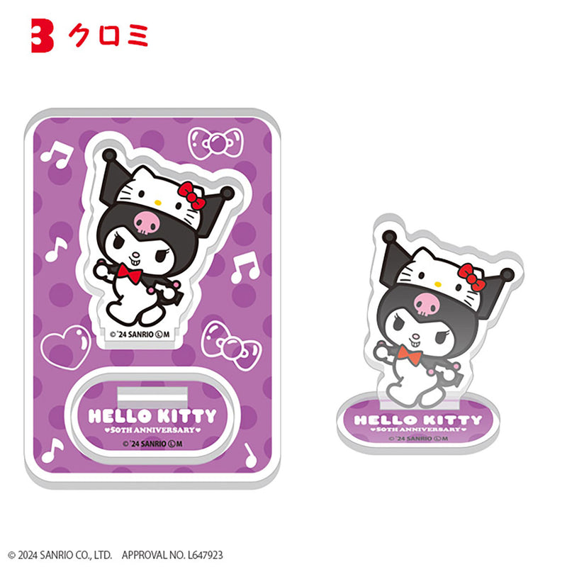 HELLO KITTY F-Toys HELLO KITTY 50TH ANNIVERSARY Acrylic Stand