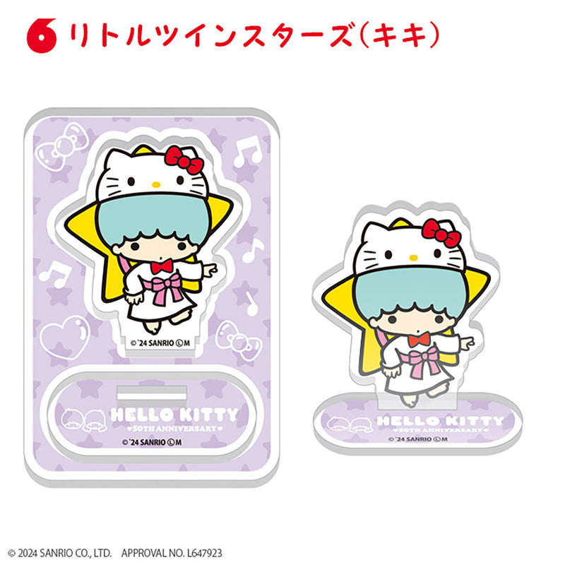 HELLO KITTY F-Toys HELLO KITTY 50TH ANNIVERSARY Acrylic Stand