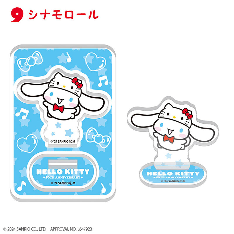 HELLO KITTY F-Toys HELLO KITTY 50TH ANNIVERSARY Acrylic Stand