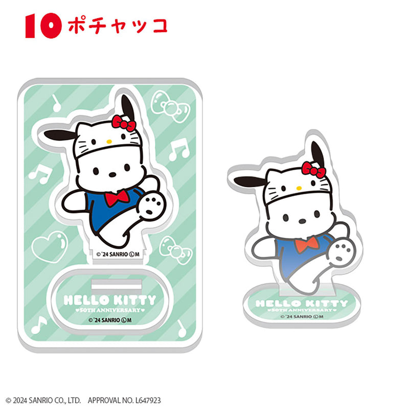 HELLO KITTY F-Toys HELLO KITTY 50TH ANNIVERSARY Acrylic Stand