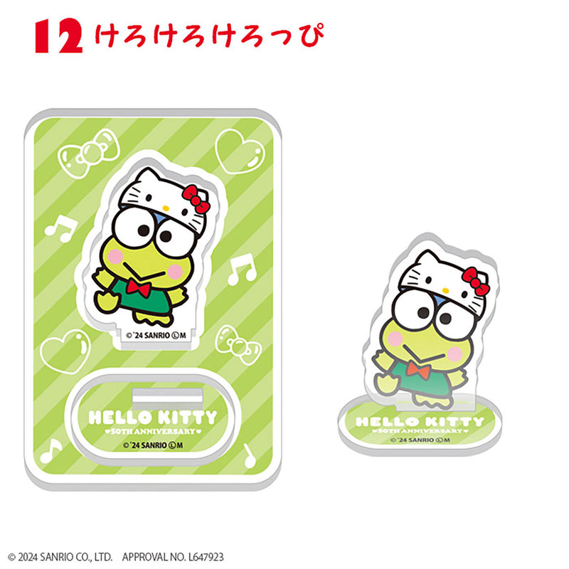 HELLO KITTY F-Toys HELLO KITTY 50TH ANNIVERSARY Acrylic Stand