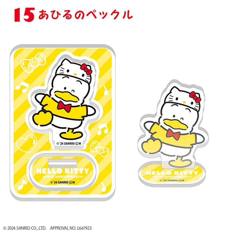 HELLO KITTY F-Toys HELLO KITTY 50TH ANNIVERSARY Acrylic Stand