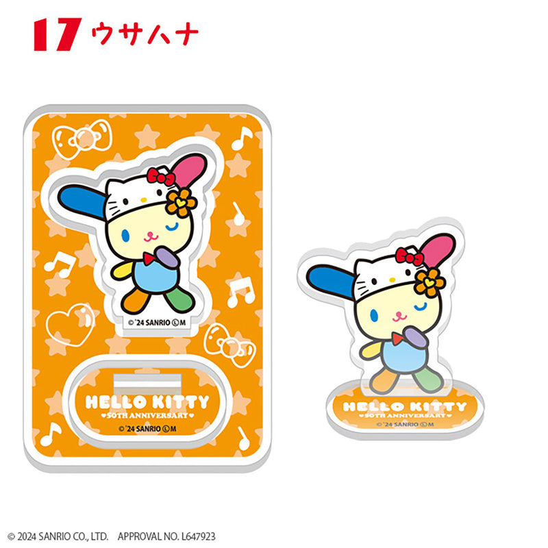 HELLO KITTY F-Toys HELLO KITTY 50TH ANNIVERSARY Acrylic Stand