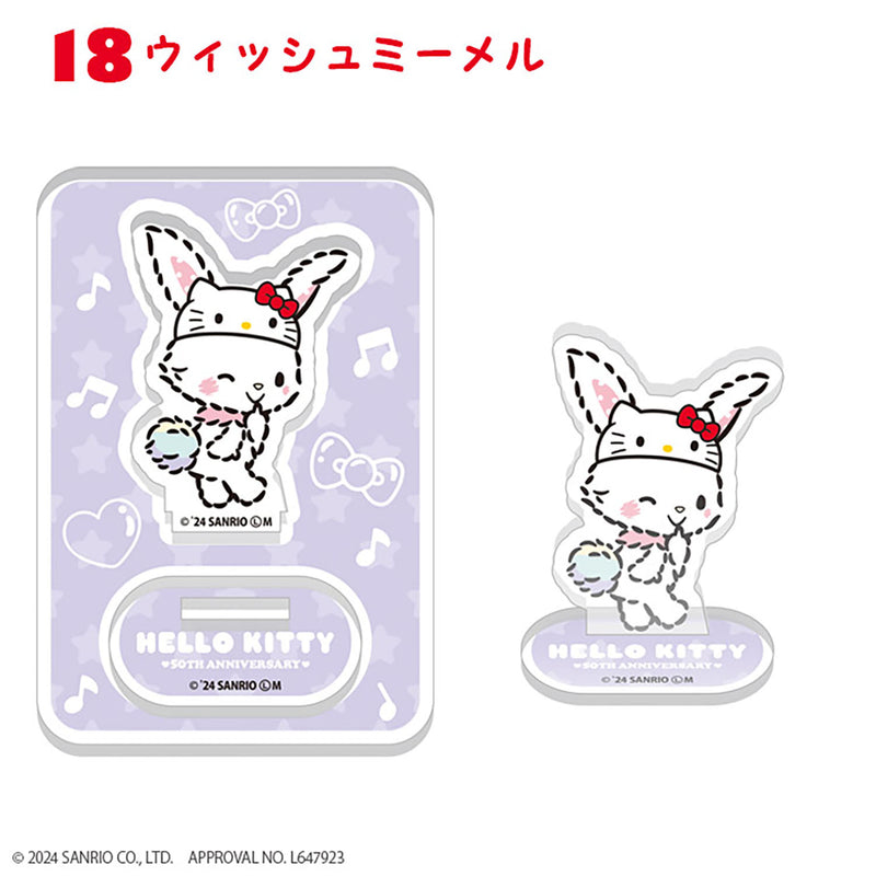 HELLO KITTY F-Toys HELLO KITTY 50TH ANNIVERSARY Acrylic Stand