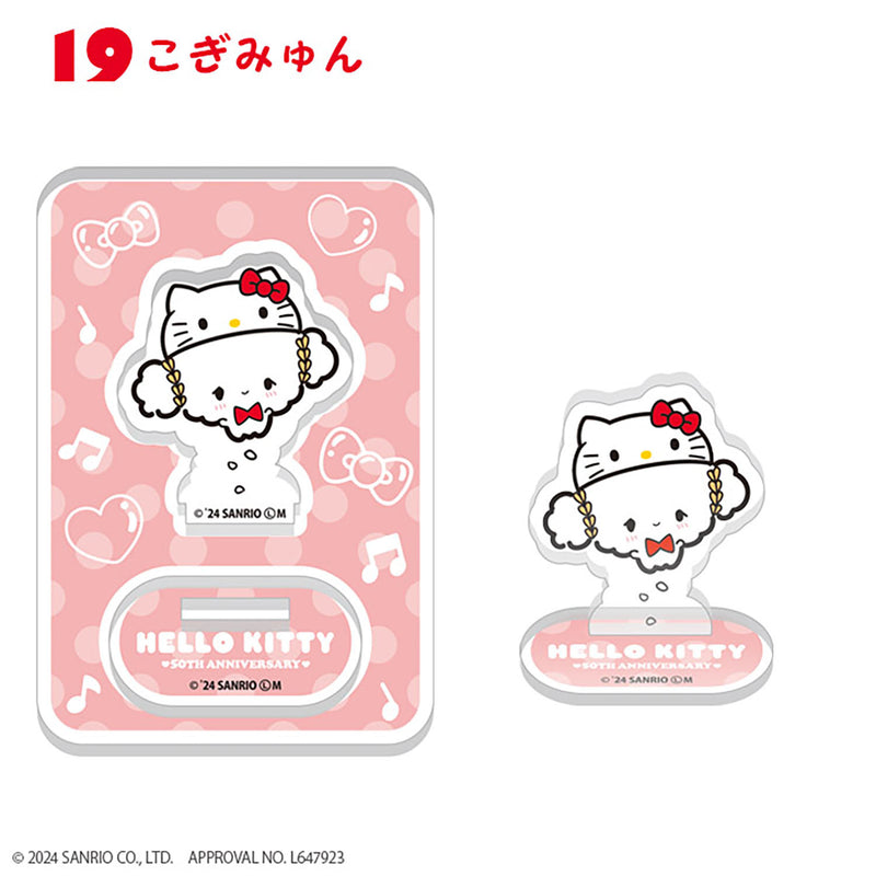 HELLO KITTY F-Toys HELLO KITTY 50TH ANNIVERSARY Acrylic Stand