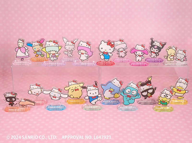 HELLO KITTY F-Toys HELLO KITTY 50TH ANNIVERSARY Acrylic Stand