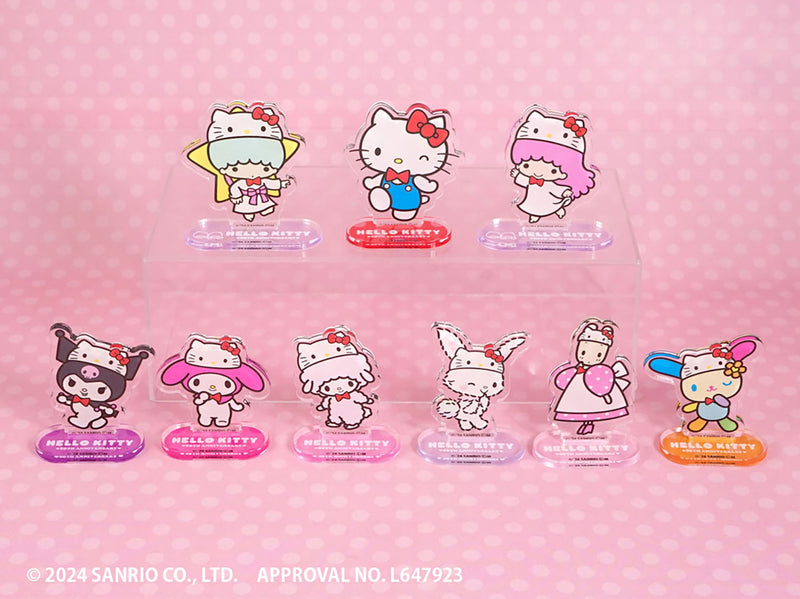 HELLO KITTY F-Toys HELLO KITTY 50TH ANNIVERSARY Acrylic Stand