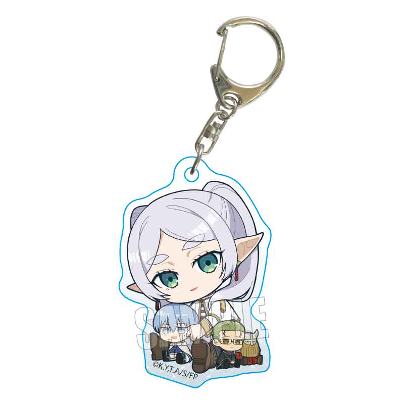 Frieren: Beyond Journey's End Bell House GyuGyutto Acrylic Key Chain (re-run)