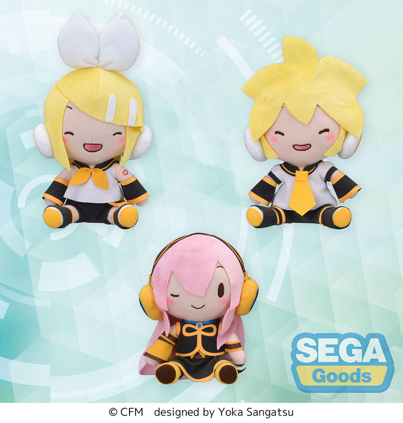 Hatsune Miku Series SEGA fuwa petit Plush Kagamine Rin & Kagamine Len & Megurine Luka (EX)