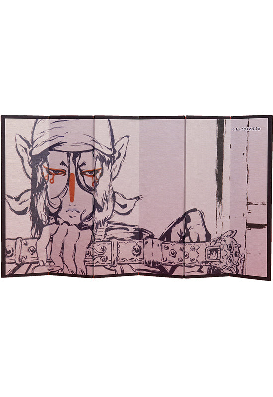 Mononoke Good Smile Company Mini Folding Screen Ink Painting Medicine Seller