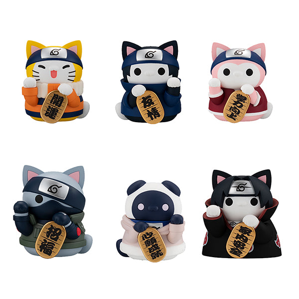 NARUTO MEGAHOUSE MEGA CAT PROJECT NARUTO-Nyaruto! Beckoning cat FORTUNE (1 Random)