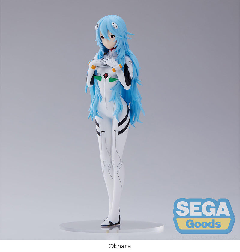 EVANGELION: 3.0+1.0 Thrice Upon a Time SEGA SPM Figure Rei Ayanami Long Hair Ver.