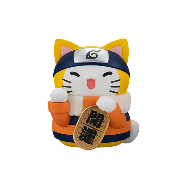 NARUTO MEGAHOUSE MEGA CAT PROJECT NARUTO-Nyaruto! Beckoning cat FORTUNE (Boxset of 6)