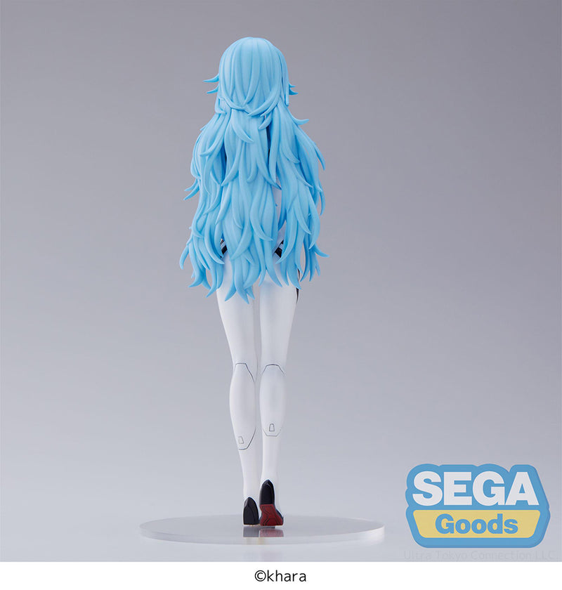 EVANGELION: 3.0+1.0 Thrice Upon a Time SEGA SPM Figure Rei Ayanami Long Hair Ver.