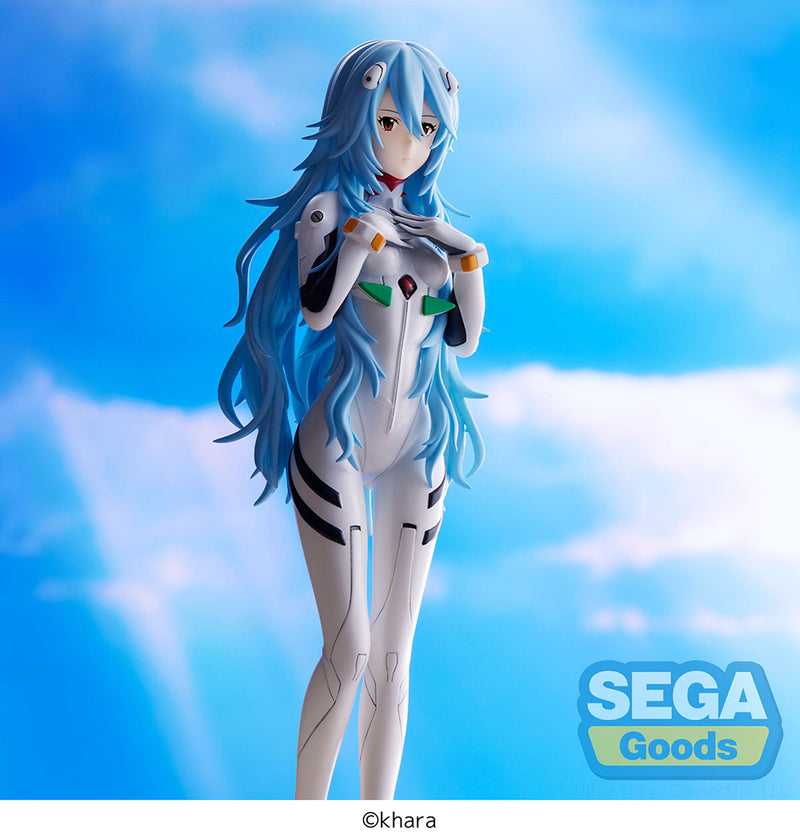 EVANGELION: 3.0+1.0 Thrice Upon a Time SEGA SPM Figure Rei Ayanami Long Hair Ver.