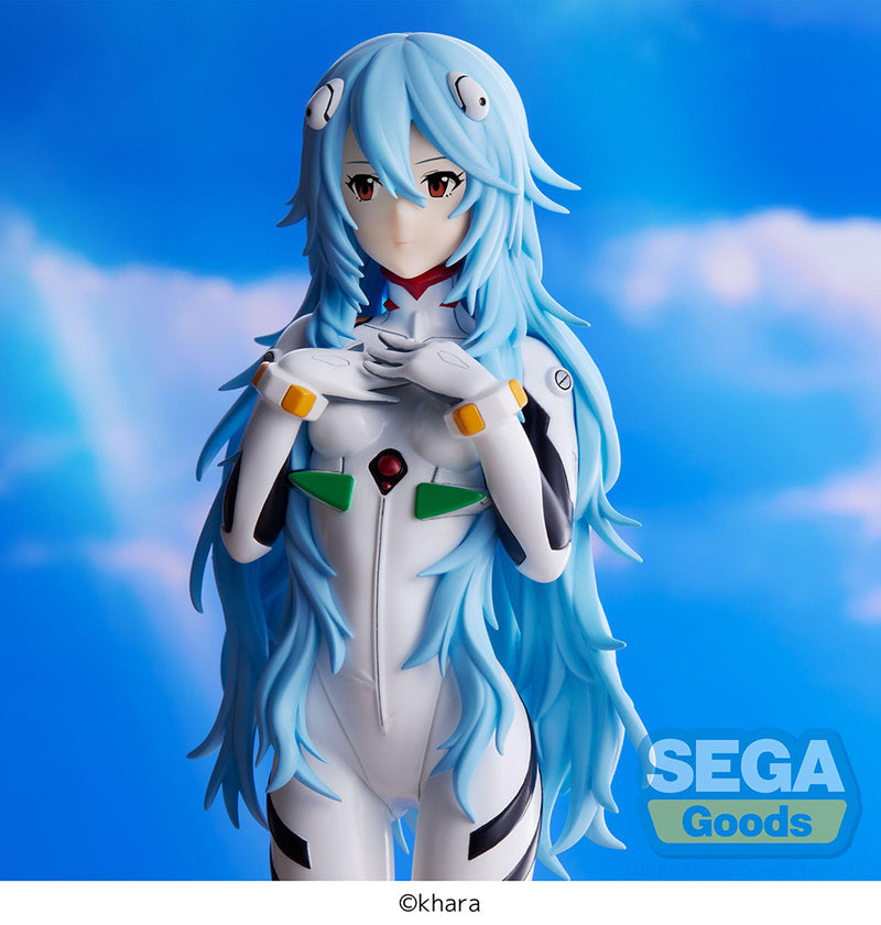 EVANGELION: 3.0+1.0 Thrice Upon a Time SEGA SPM Figure Rei Ayanami Long Hair Ver.